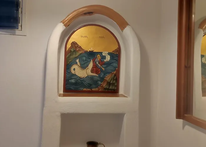 Beachside 2 Bd Stylish Apt W Private Patio Apartmán Ornos (Mykonos)