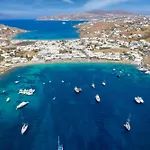 Apartamento Beachside 2 Bd Stylish Apt W Private Patio Ornos (Mykonos)
