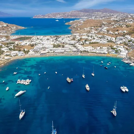 Apartamento Beachside 2 Bd Stylish Apt W Private Patio Ornos (Mykonos)